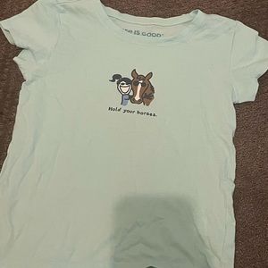 Life is good baby tee- size xs